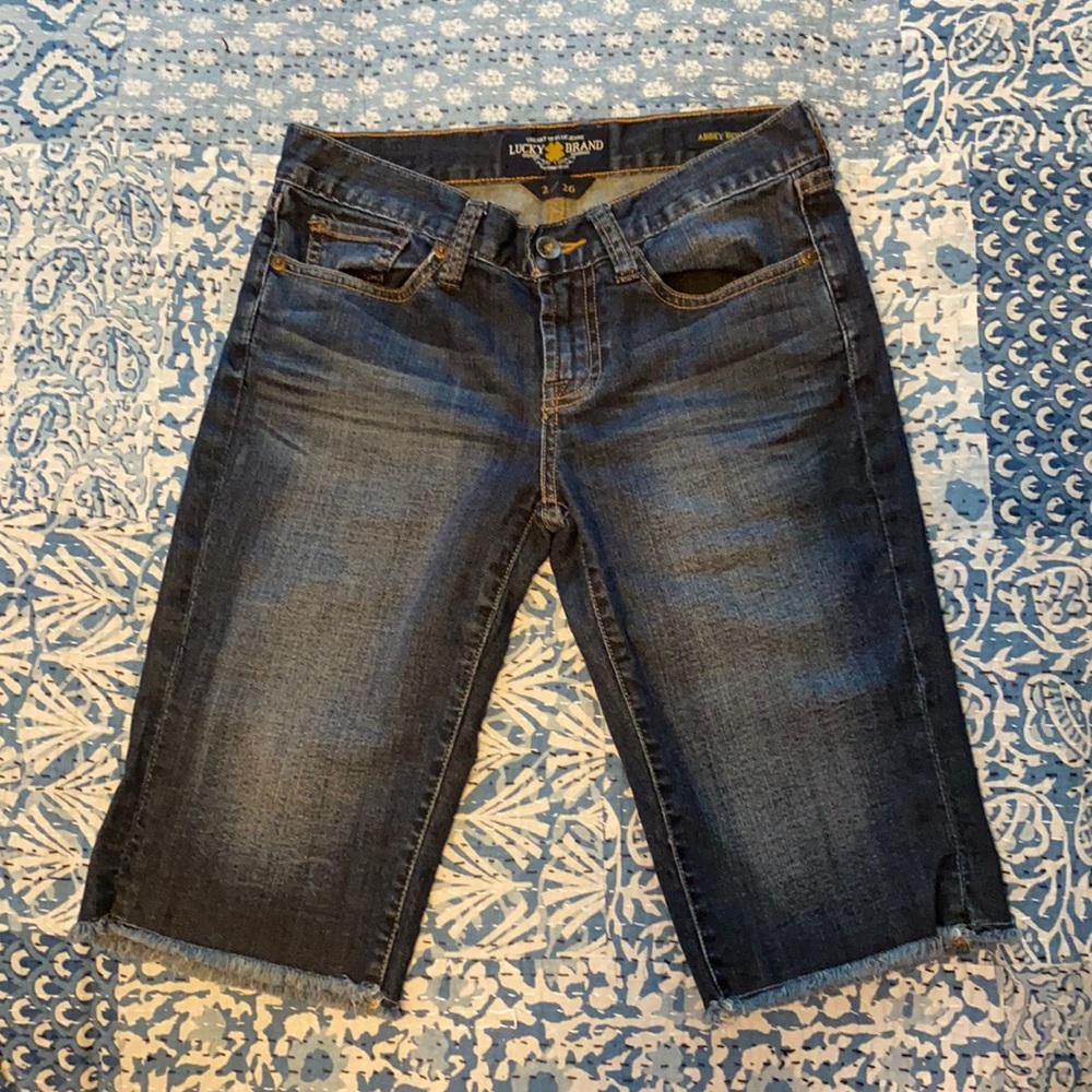 Lucky Brand Abbey Bermuda Shorts